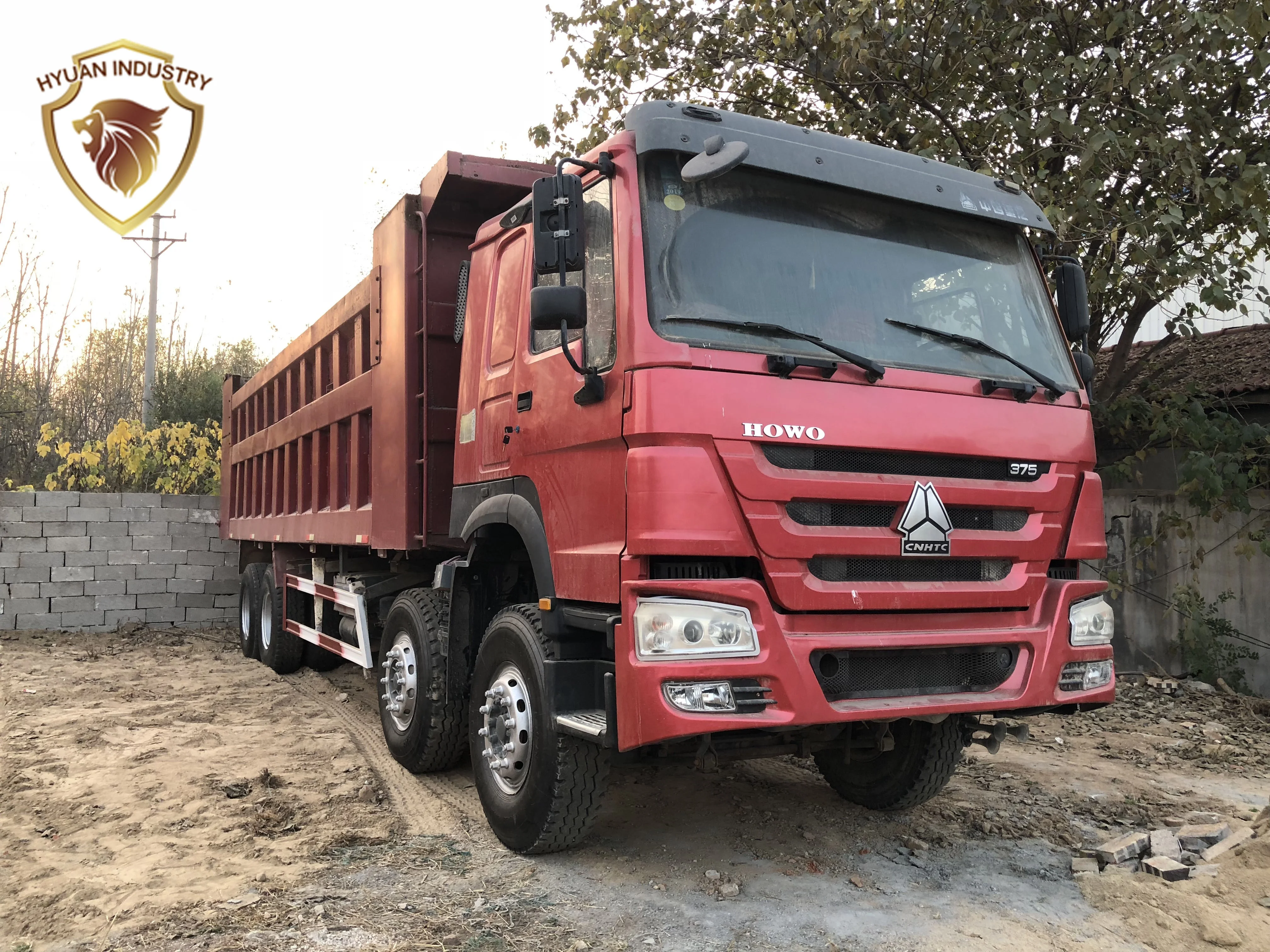 Sinotruk HOWO 8x4 колеса 12 Heavy Duty самосвал