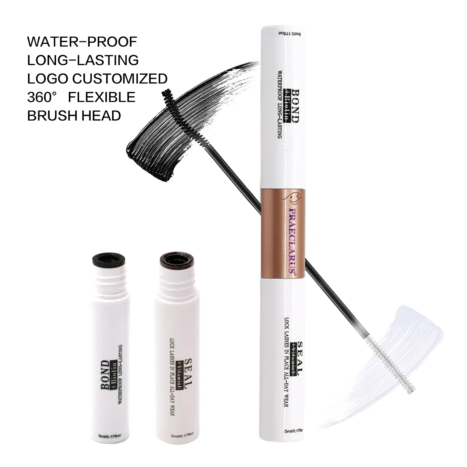 Home DIY Lash Bond Seal Glue DIY Eyelash Extensions 7 Day Private Label Eyelash Glue Transparent 10ml Eyelash Glue with Logo