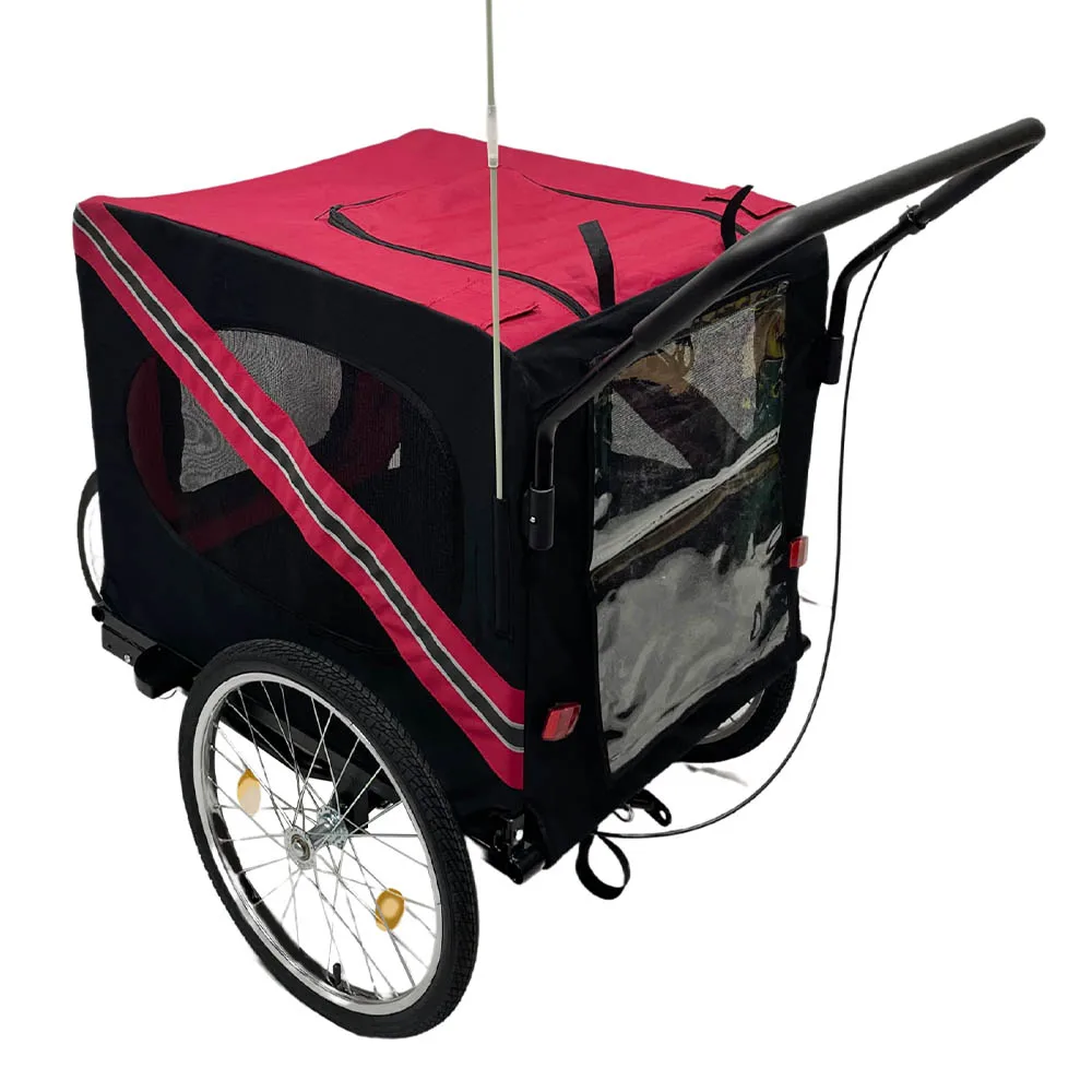 Camping Pet Dog Luggage Carry Transport Pet Bicycle Cycle Bike Cargo Trailer