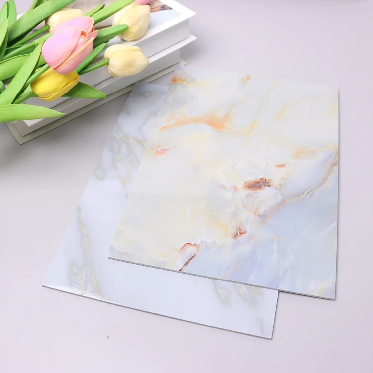 Longtime Longtime waterproof UV panel pvc marble sheet 3d marble wall panel carbon slate marble for wall