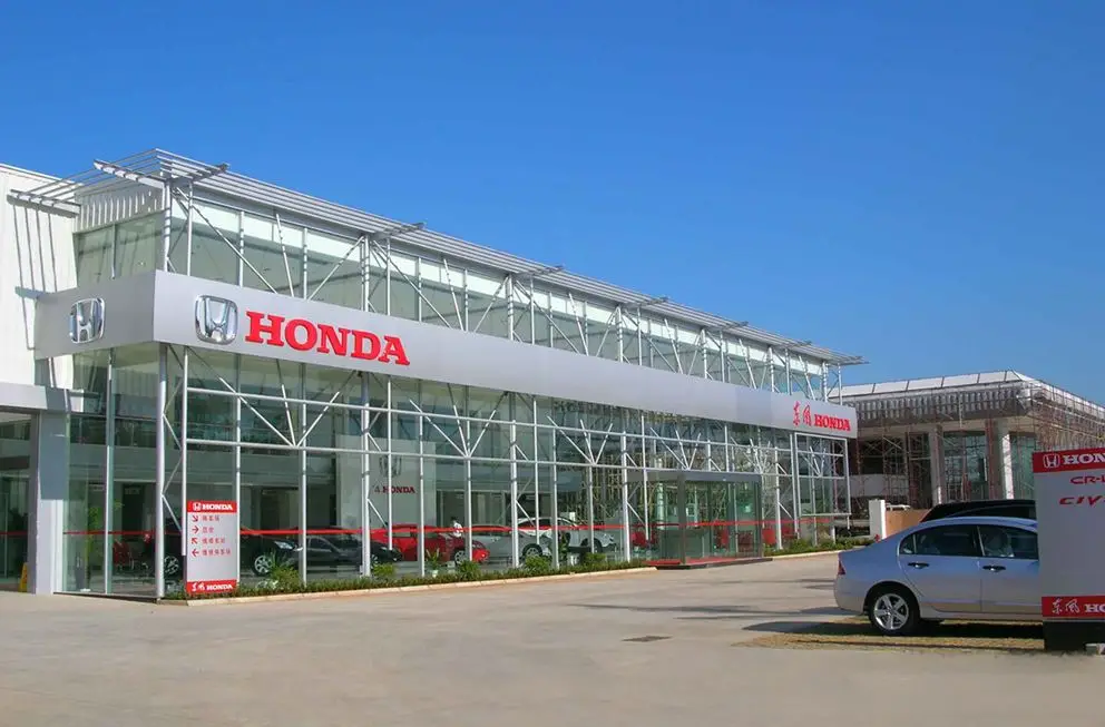  Новый дизайн сборных стальных конструкций Авто 4S магазин