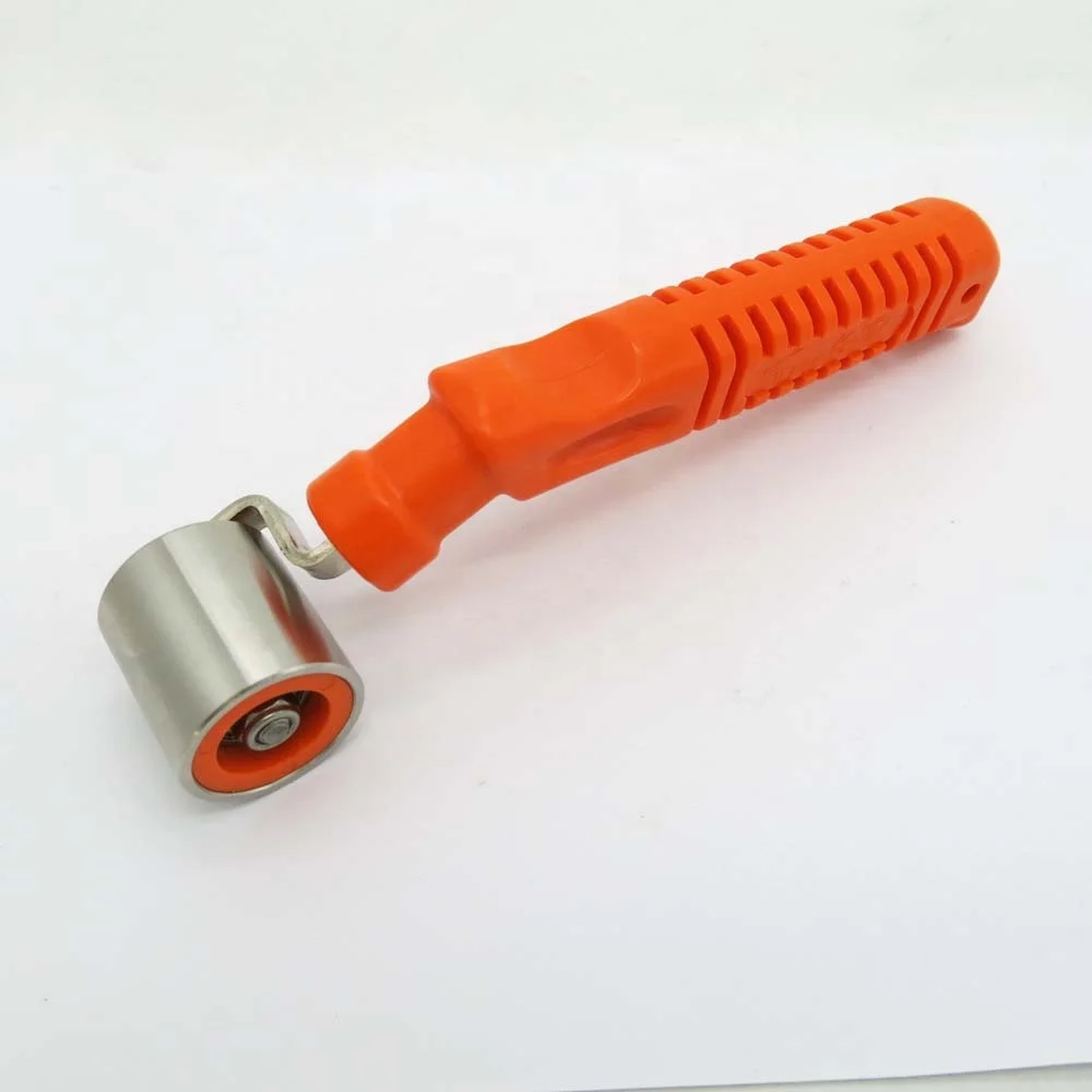 Durable orange Installation stainless steel facial wallpaper pattern paint roller mill