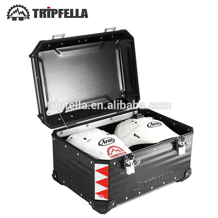 Tripfella - 58L Top case алюминиевая коробка для мотоцикла