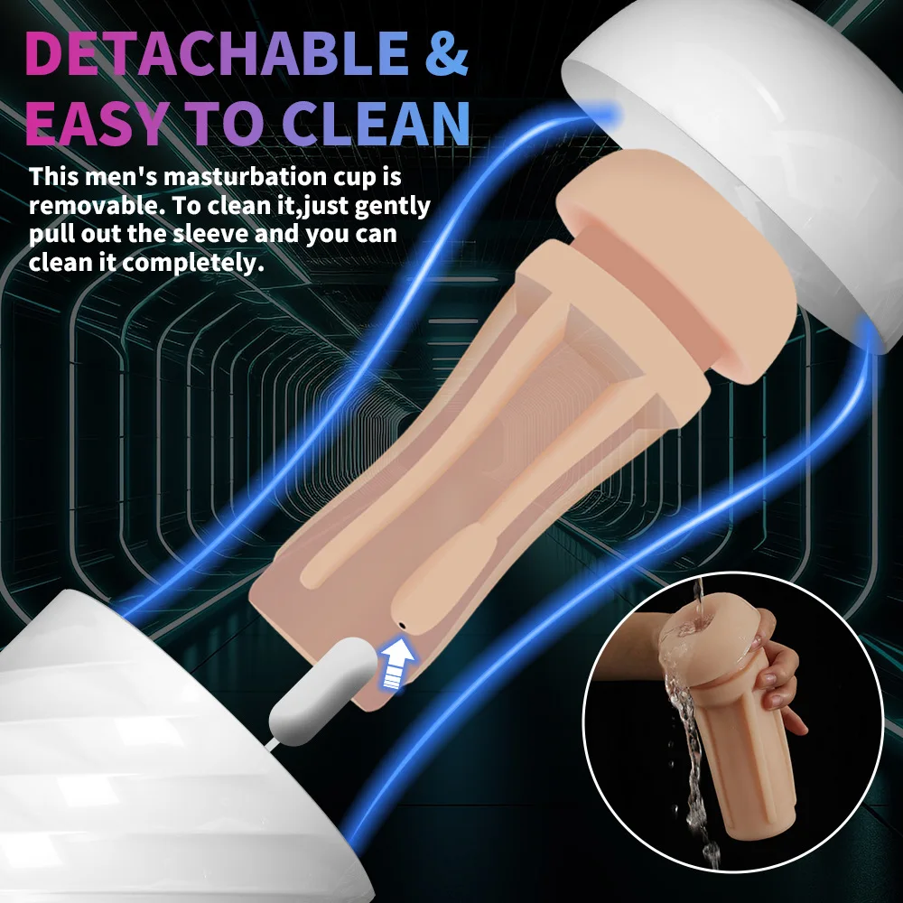 Electric Version Retractable Aircraft Cup Sax Toys  Heating Vibrating Sound Male Masturbator Automatic For Men