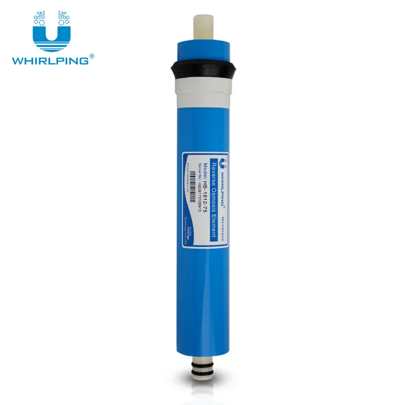 High quality cartridge filter 1812 75gpd Korea CSM RO membrane water purifier filter