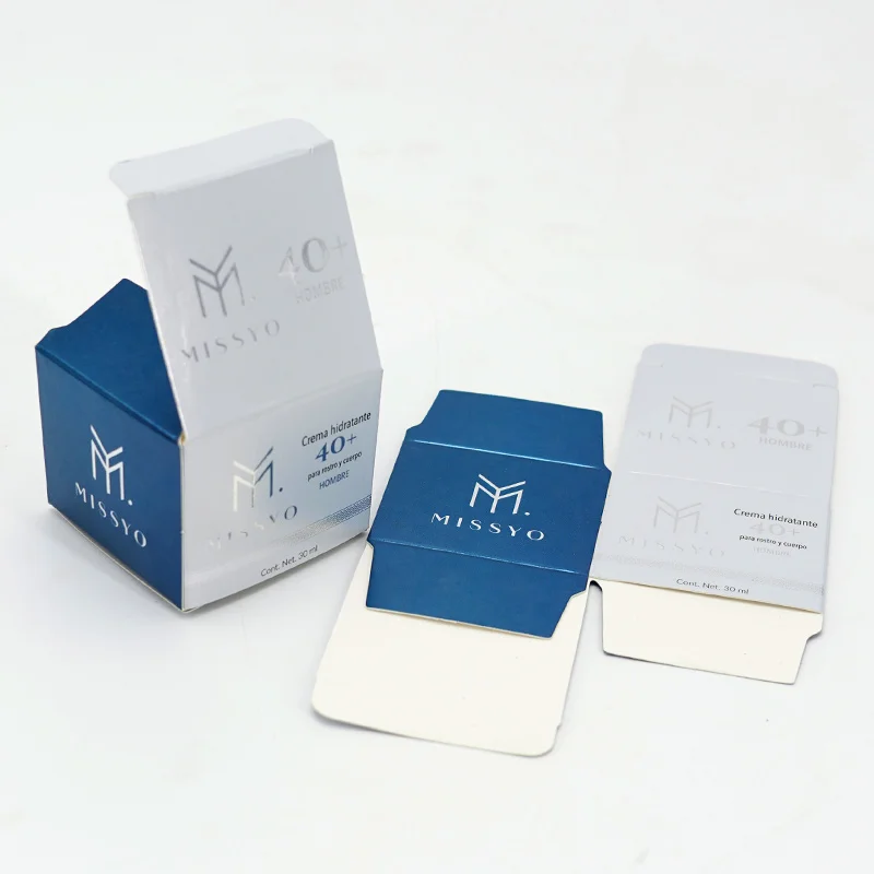 Custom Design Luxury Silver Gold Foil UV Spot Cardboard Folding Carton Makeup Cosmetic Candle Packaging Paper Box Logo Printing