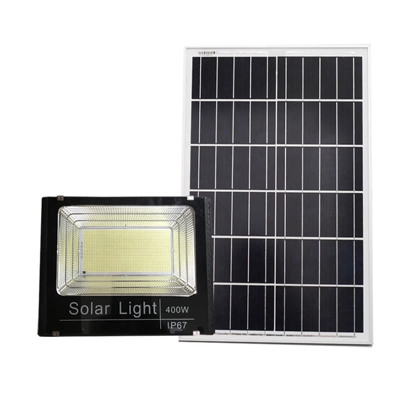 Very cheap for Southeast Asian market IP67 with panel ABS LED solar flood lights 15w to 400w