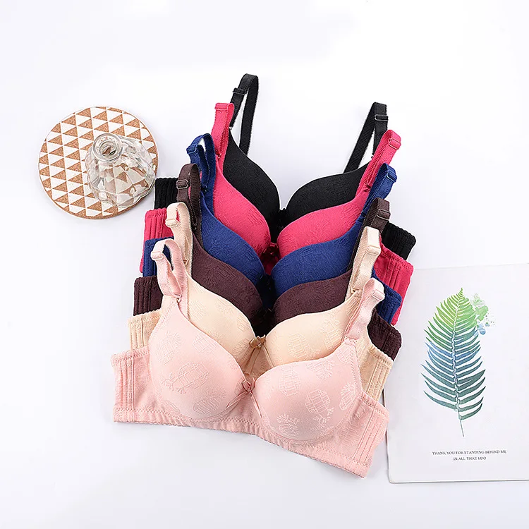 Wholesale High Quality Women Plus-size Underwear Elegantly Designed Underwear Soft Close Skin Bra