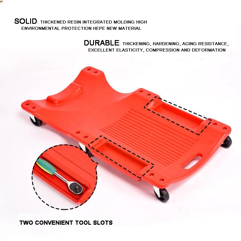 40 Inch Thickening Car Creeper Reclining Board Auto Repair Skateboard