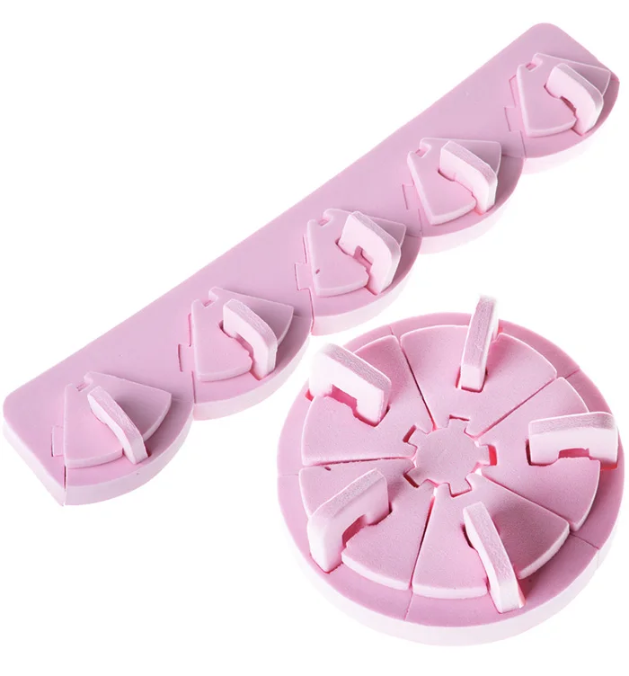 nails tools High Quality  Nail Art Display Practice Frame pedivac