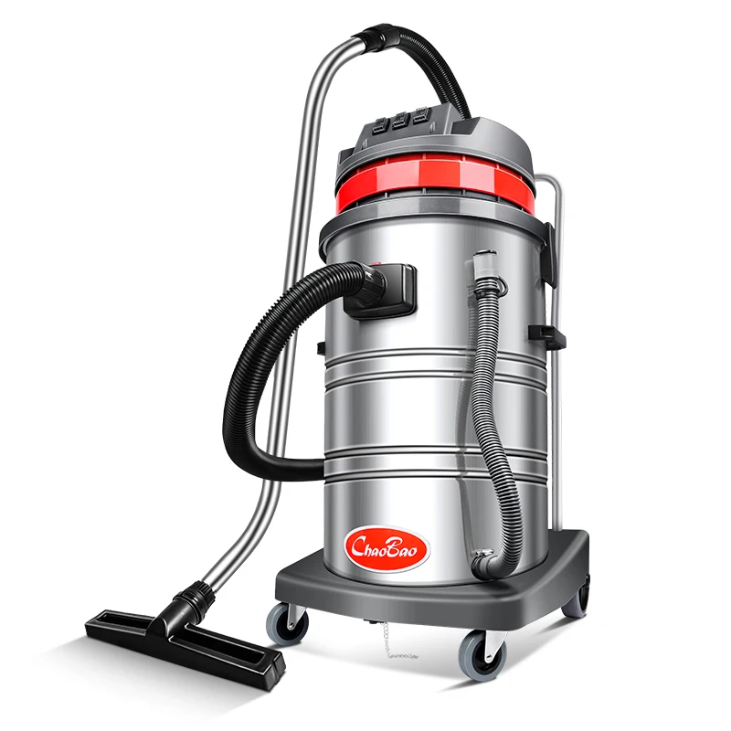3000W  Stainless Steel Canister Car Vehicle Floor Wet/Dry Vacuum Cleaner with High Quality cleaning equipment machine 80L
