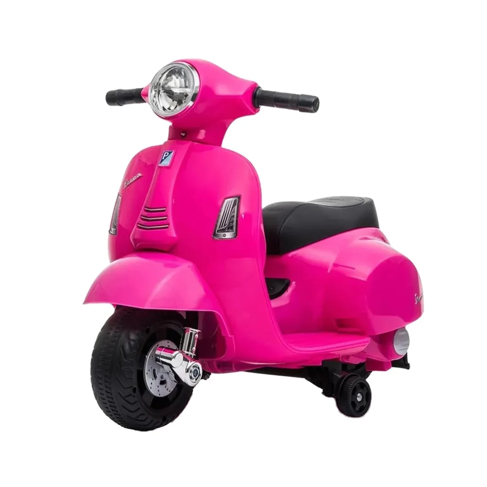 kids ride on electric cars toy for wholesale new model mini vespa GTS 6V baby ride on motorcycle
