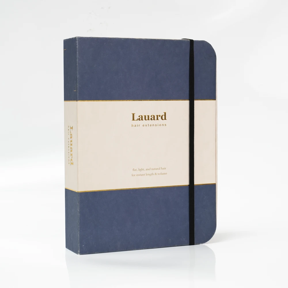 recyclable decorative book shaped rigid cardboard custom logo gift display paper box