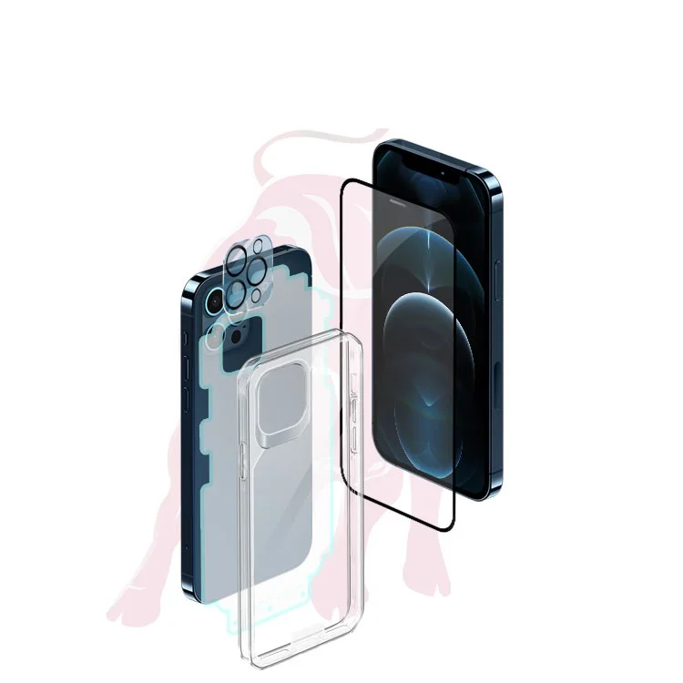10 in 1 Fully mobile phone packaged nano explosion proof screen protector for iphone 13
