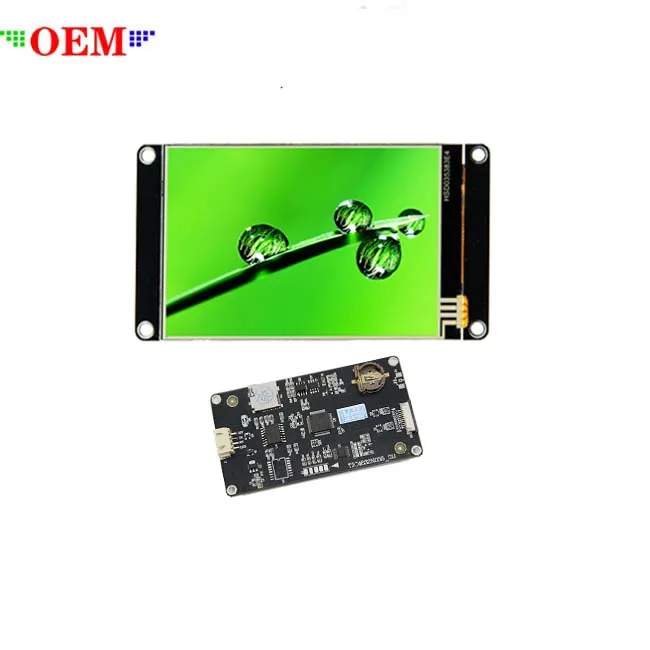 OEMY manufacturer Nextion 5.0 HMI Intelligent TFT Touch Display 5 inch LCD Smart USART UART Serial for smart home