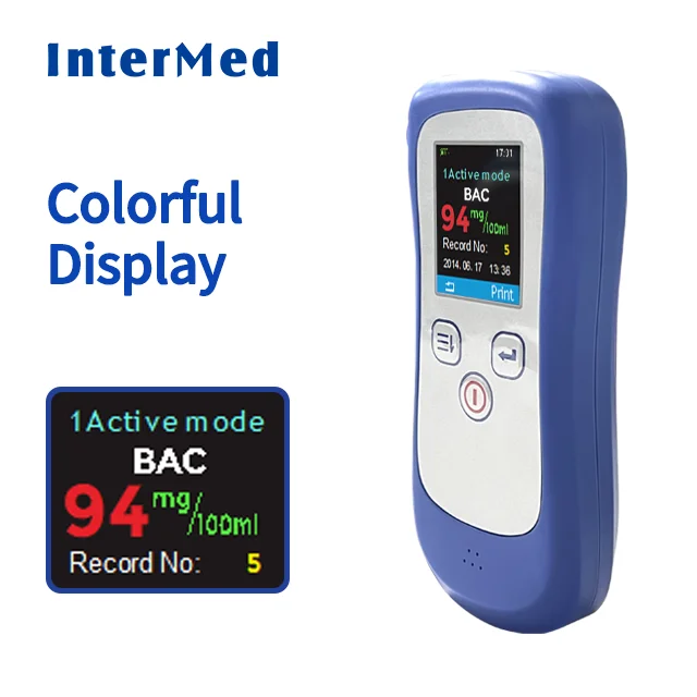 Portoble Handheld alcohol tester entry-level personal use breathalyzer Digital Display