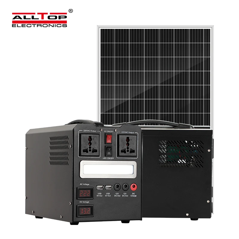 ALLTOP Factory Direct Battery For Solar Power System Emergency Power Mobile Phone Charging Off Grid Solar Power System
