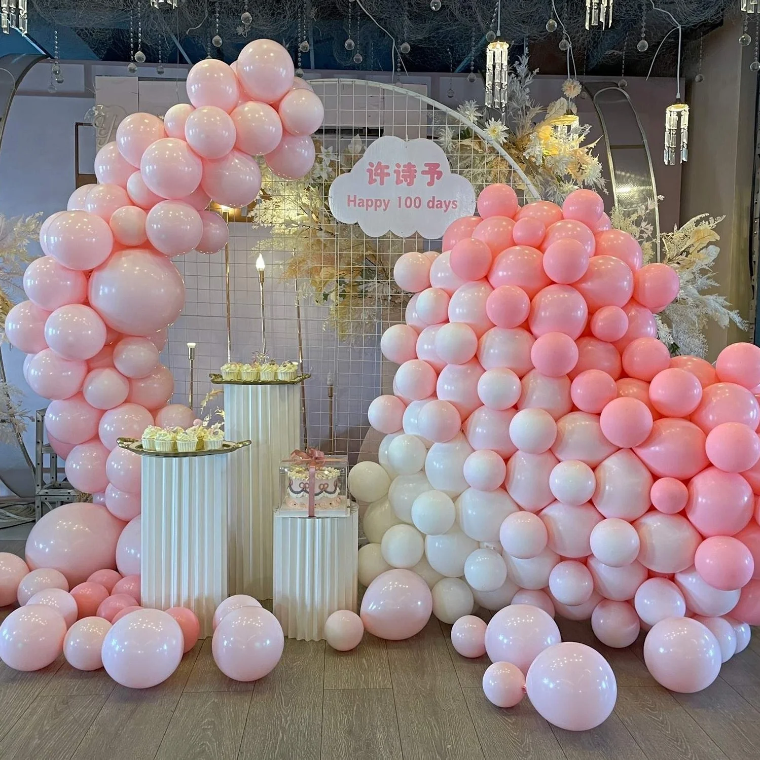 YYZ Wedding Flower Decorative Polyurethane Roman Cupcake Stand Folding Party Pillar Display Rack