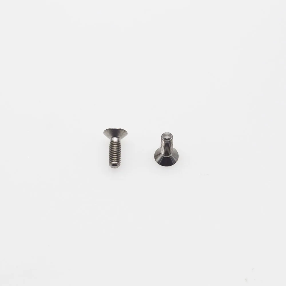 Custom silver color Gr.5 titanium Steering wheel screws