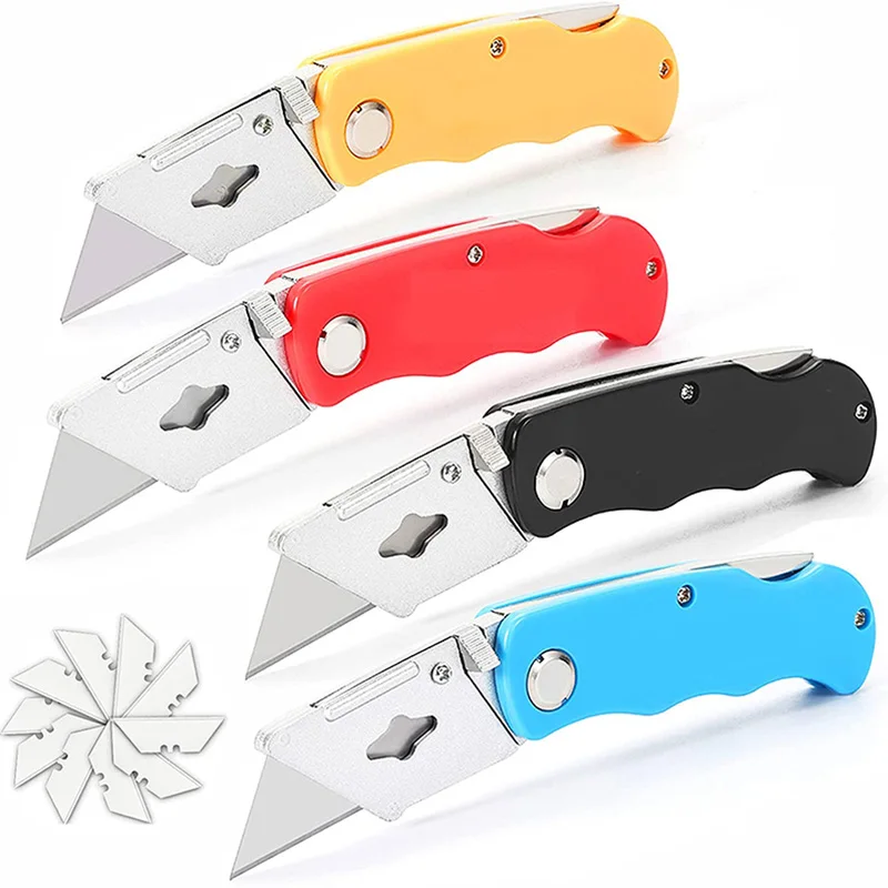 Heavy Duty Multi-function Folding Utility Knife Quick-change SK5 Box Cutter Utility Knife