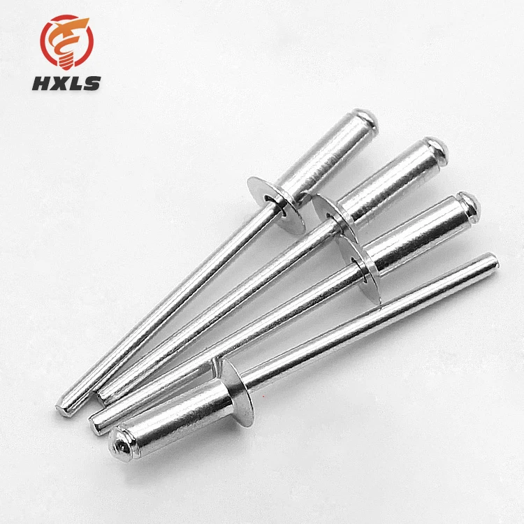 High Quality Low Price Countersunk Head Open End Blind Rivets Custom Metal Aluminum Steel Blind Rivet