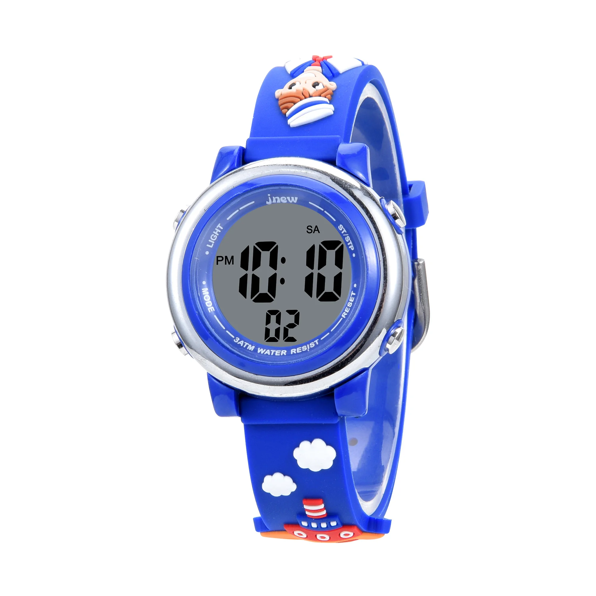 hot sale navigator waterproof kids digital watches with cartoon character custom Digital watch for kids