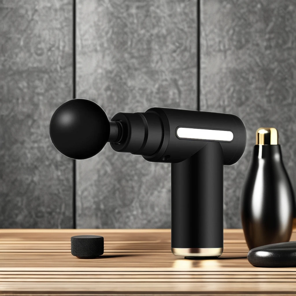 Professional electrical facial deep tissue vibration  Relaxation and Muscle Recovery Fascial Massage Gun for Body Application