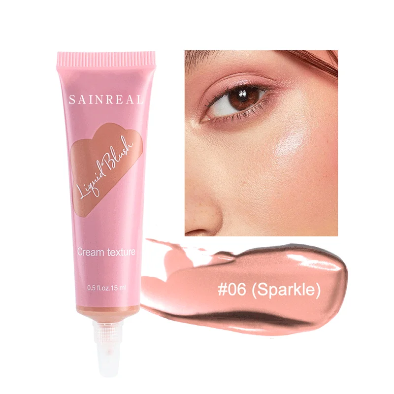 Custom Makeup OEM Wholesale Liquid Blush Private Label Cream Rose Blush