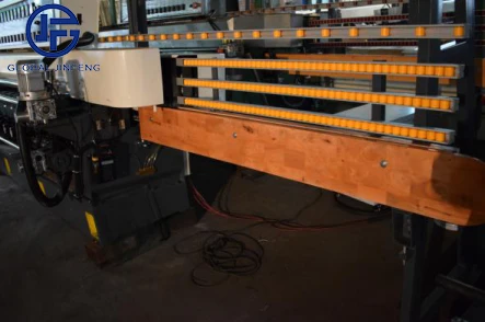 JFE-9243 9 motor Glass polishing machine digital vertical glass straight line edging machine