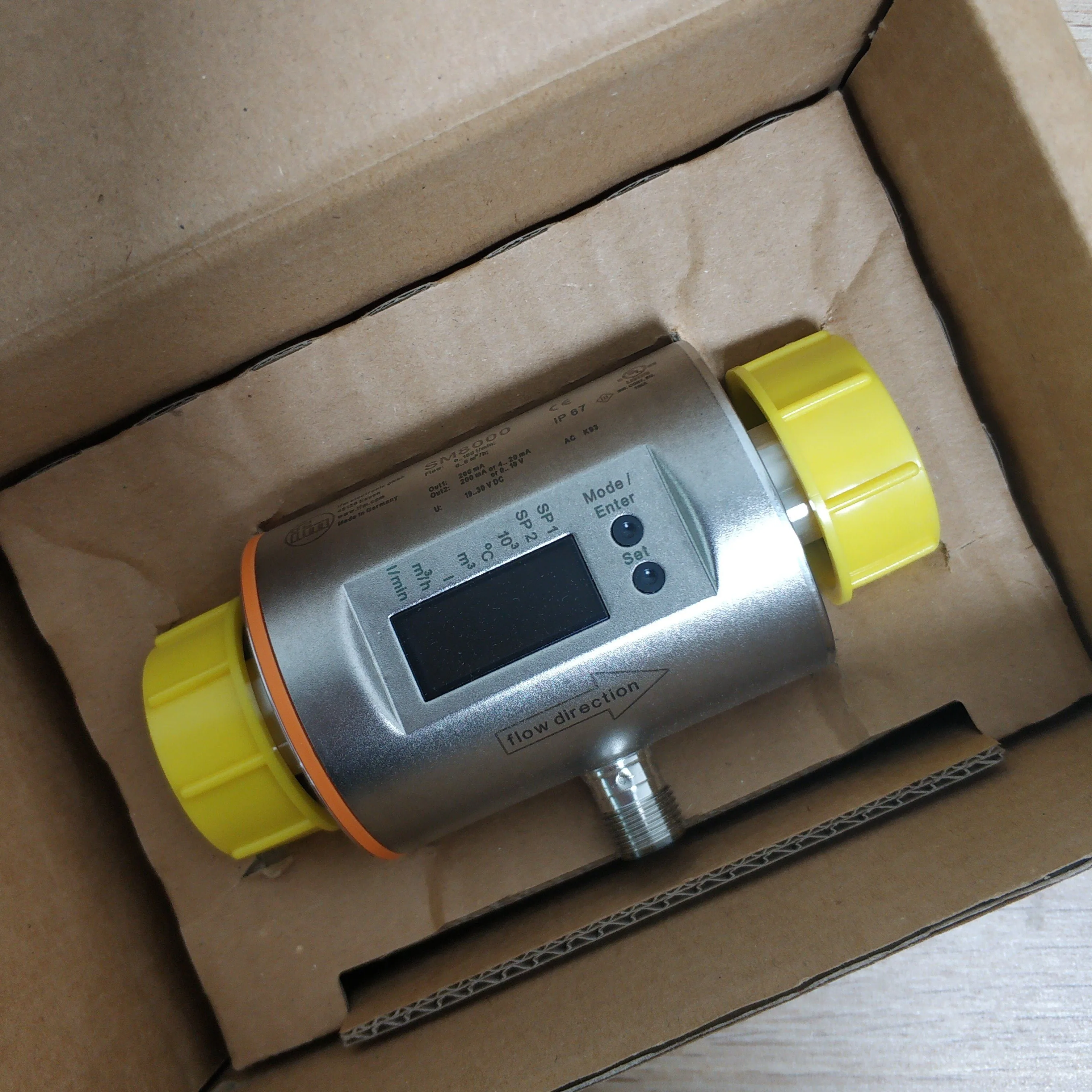 IFM SM8000 Electromagnetic Flowmeter Sensor