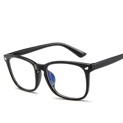 High Quality Korean Trend Optical Frame Retro Blue Light Blocking Glasses Custom