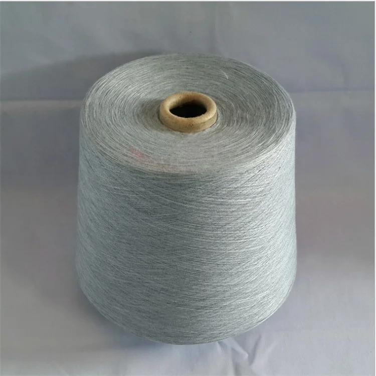 pure white 100%  polyester yarn a large amount of goods in stock