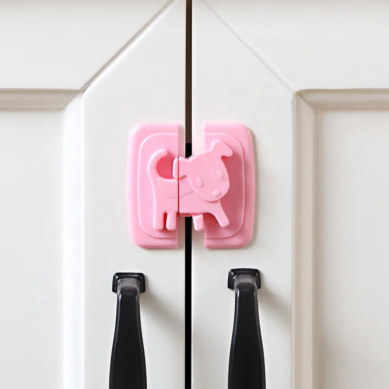 Cute Creative Puppy Child Safety Door Cabinet Refrigerator Lock for Baby