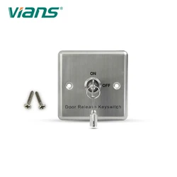 Stainless steel Emergency keys Door Exit Button/switch For Security Door Access
