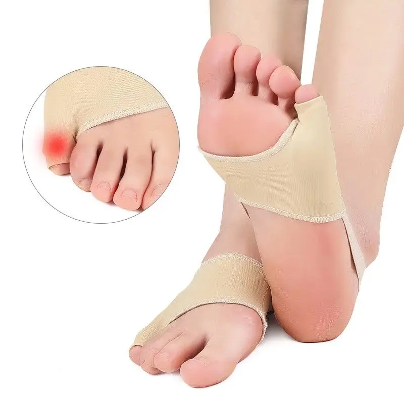 Toe Corrector Orthotics Feet Foot Care Bone Thumb Adjuster Correction Soft Pedicure Socks Bunion Straightener