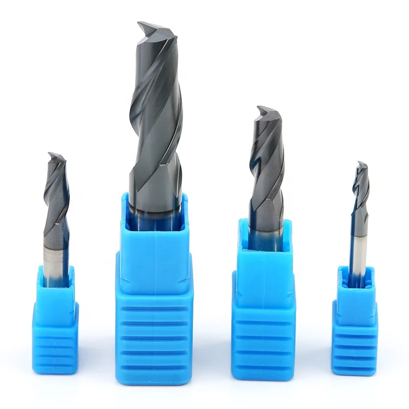 Cad cam lathe sharpening compression tungsten carbide end milling cutter  cnc tools bit for cnc router