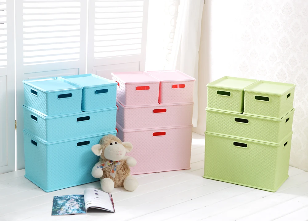 Kworld High Quality Multifunction Eco-friendly Sundries Organizer Lid Carry Handle New Stackable Storage Home Kitchen Dispenser