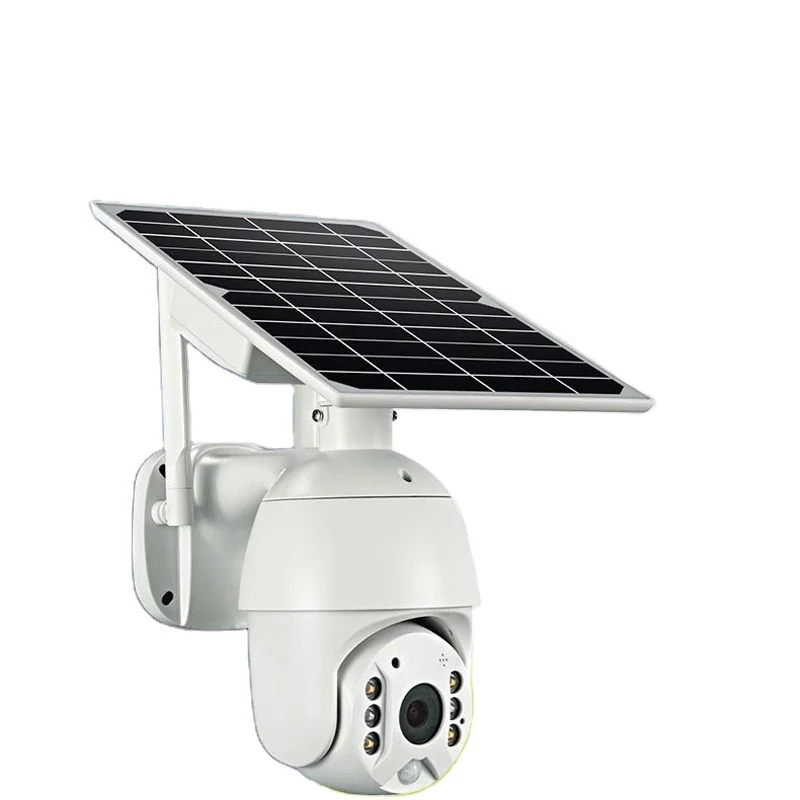 High Quality Solar Surveillance Wireless Camera 360 Degree Adjustable Camera