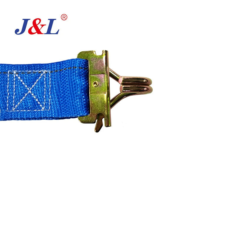 JULI Ratchet Tie Down Heavy Duty Cargo Strap Truck Loading Belt for Transportation Car Roof Strap Tie Down