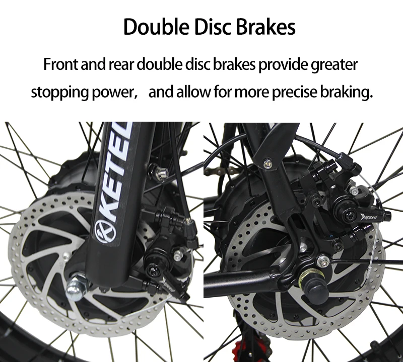 Long Range Dual Motor Fatbike Aluminum Alloy Frame 20 Zoll Fat Tire Off Road Electric Bike Sold In The US E-bike