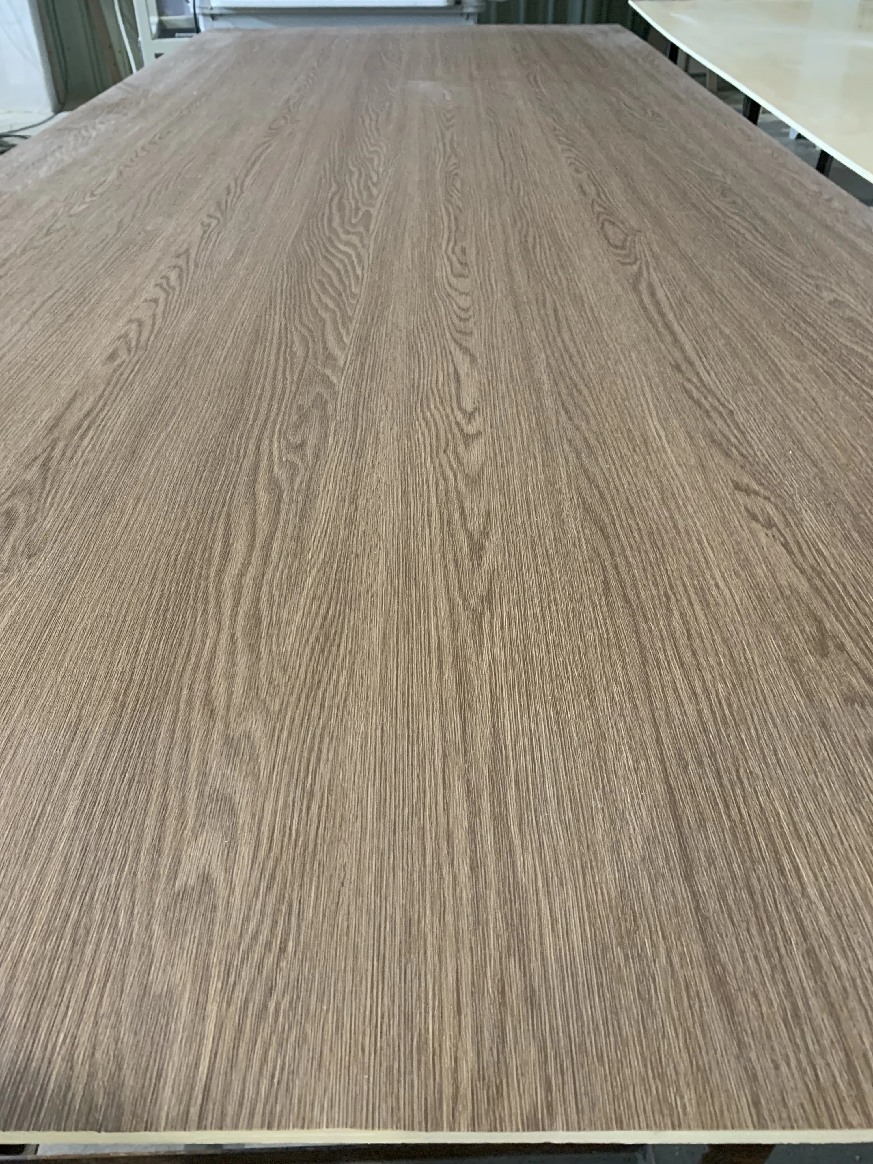 Deep wood grain brown alike wood texture interior bamboo fiber wpc solid wall panel