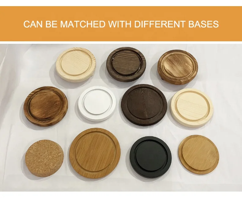 Factory direct wholesale immortal flower transparent dustproof glass cover high borosilicate micro landscape glass cover