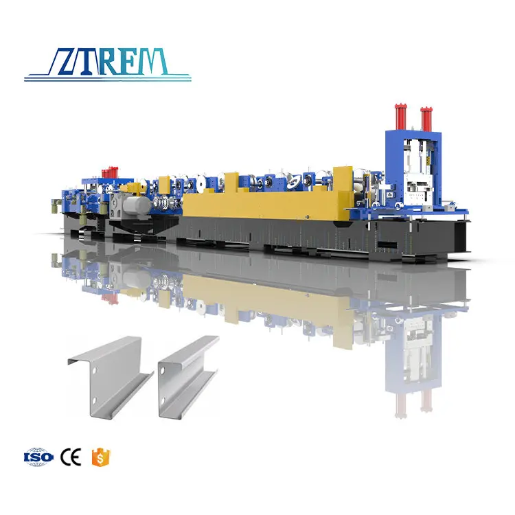 4 inch Cee purlin machine automatic US area Zee purlin roll forming machine  Top quality 6 inch Cee hot sell