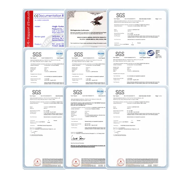 hazmat suits disposable construction coveralls medical pp sms zipper white disposable coverall with hood china trade