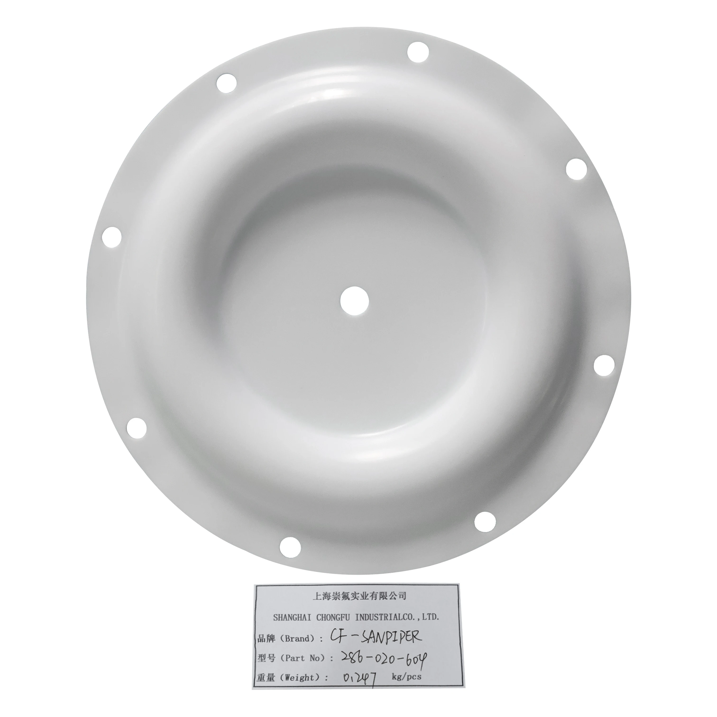 CF 286-020-604 sandpiper  ptfe diaphragm for diaphragm pump part usd as pneumatic diaphragm pump parts