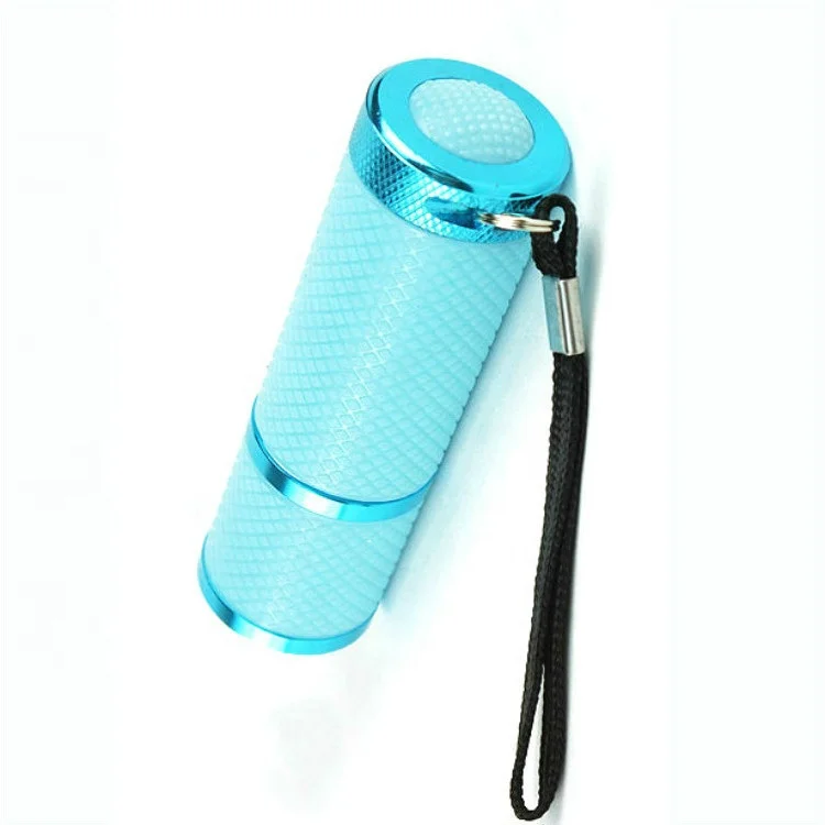 Ultraviolet Inspection Banknote Manicure  Violet 9 Lamp Fluorescent Agent Identification Luminous  no bateries nail Lamp