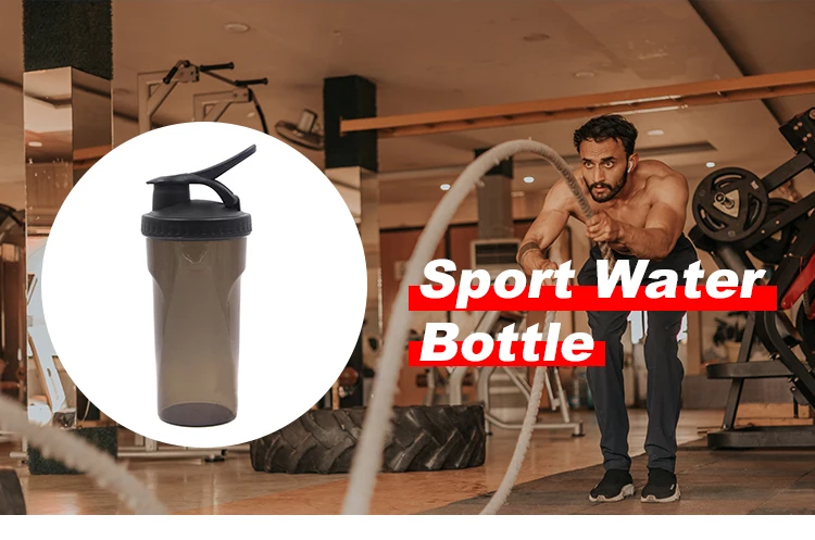 New Product Custom Logo Coffee Gym Shakers Shaker Bottle Water Bottle 700ml Travel Sports Fitness Water Bottle