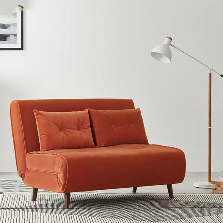 High quality customized folding sofa bunk bed velvet fabric cover convertible sofa bed velvet sofa