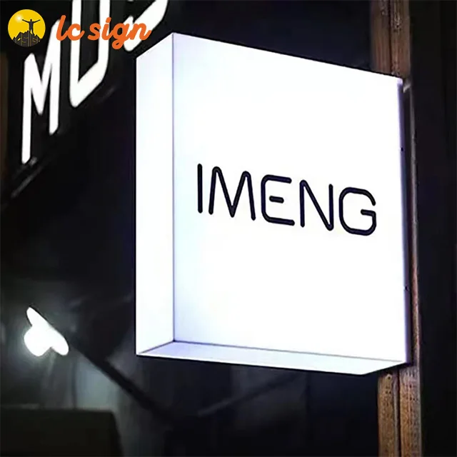 customized size real estate agent or restaurant menu board or picture frame acrylic photo frame slim crystal LED light box