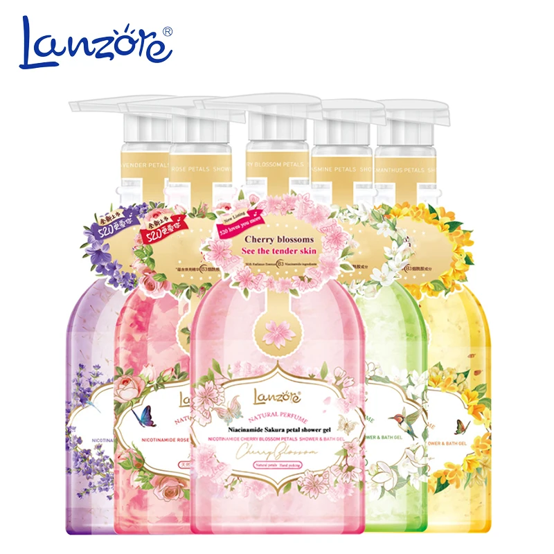 
Fragrance aromatherapy shower gel 520ml bottled men body wash with aromatherapy 